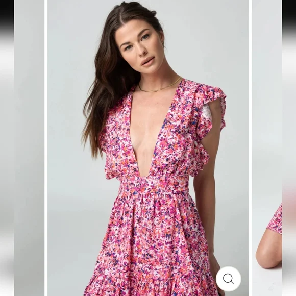 STILLWATER THE JESSE FLORAL DRESS SZ MEDIUM - Picture 2 of 13